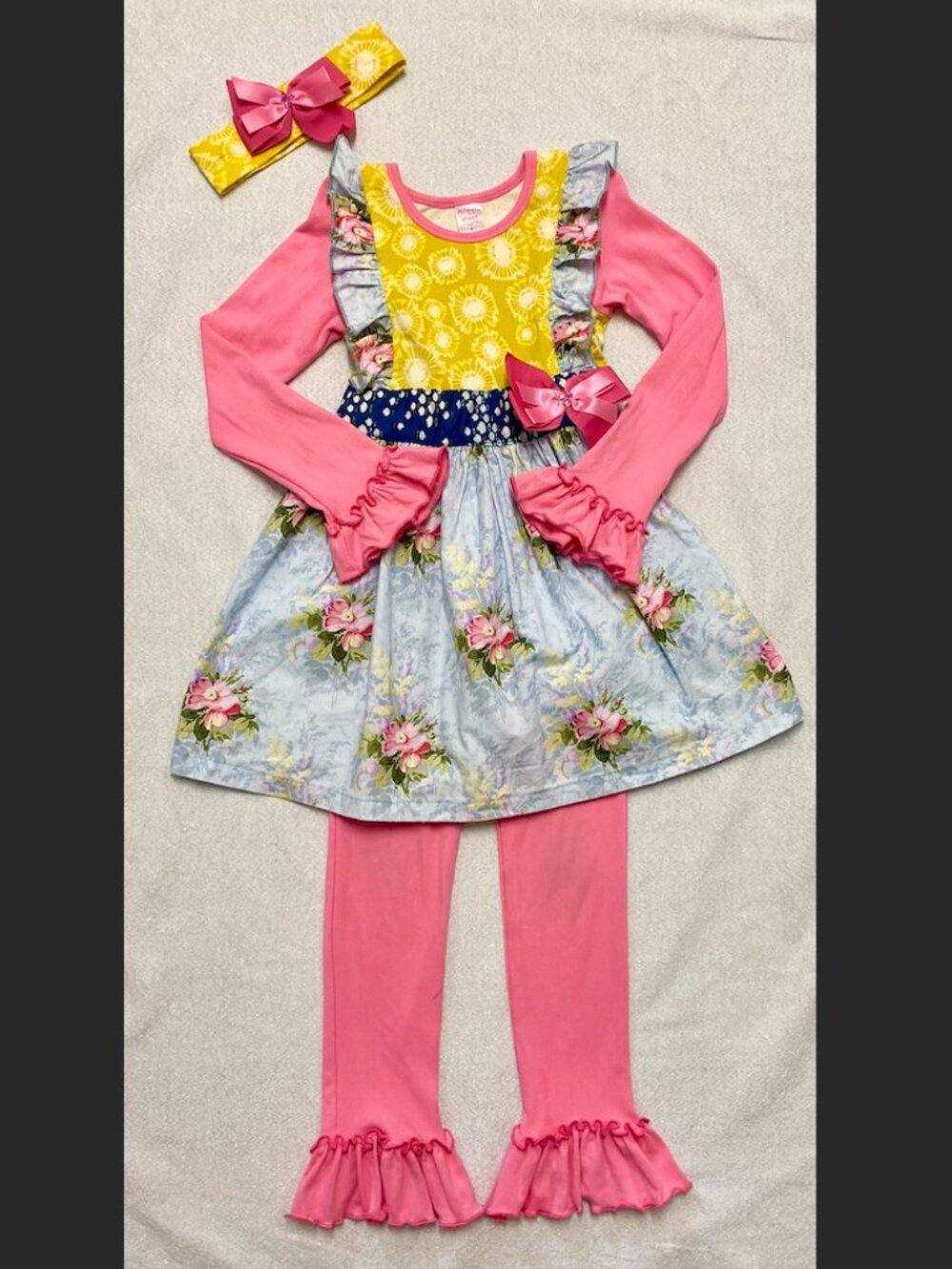 Giggle moon outfit and matching headband